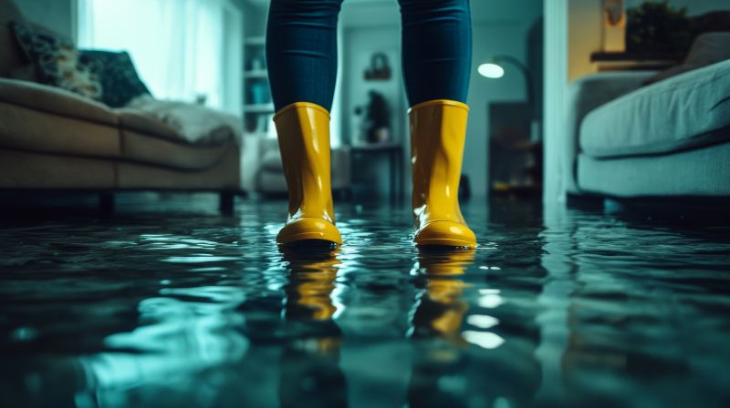 Burst Pipe Cleanup detail